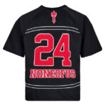Black Nofs x Trapstar Short Sleeve NFL Jersey
