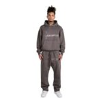 None of us dark grey hoodie